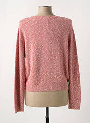 Gilet manches longues rouge YERSE pour femme seconde vue