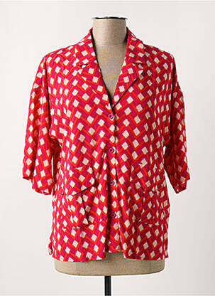 Chemisier rouge YERSE pour femme