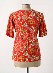 T-shirt rouge 7 SEASONS pour femme seconde vue