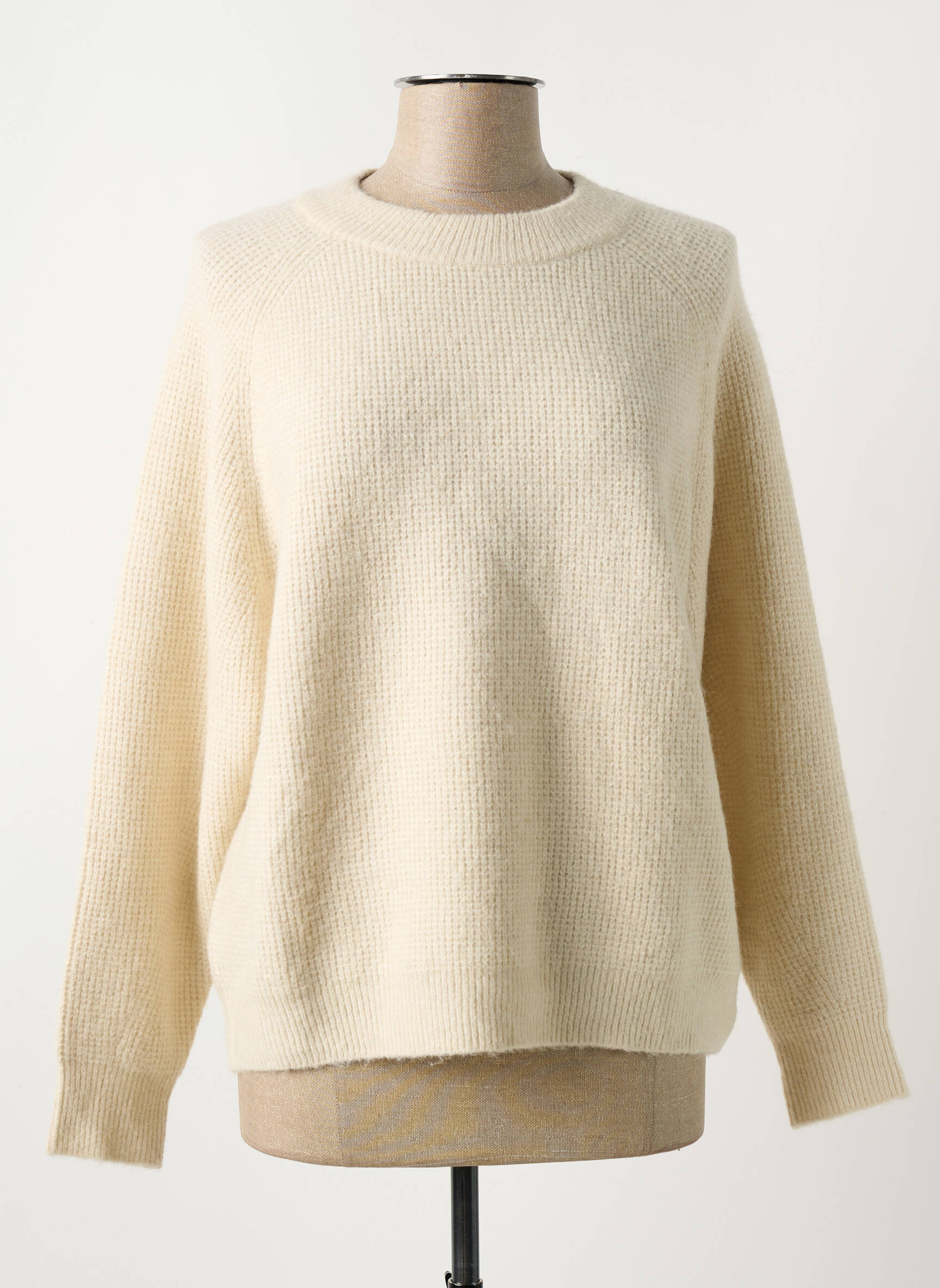 Pull Fille E-vie Gris Col Rond Taille 5 Ans – Nylon Doux, Manches Longues