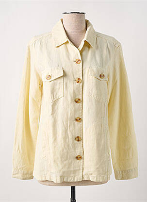 Veste casual coupe droite jaune LOLA ESPELETA femme