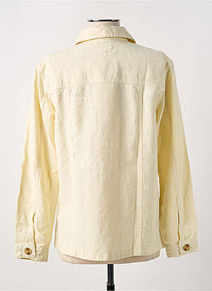 Veste casual coupe droite jaune LOLA ESPELETA femme