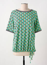 Blouse manches courtes manches courtes vert BETTY BARCLAY femme