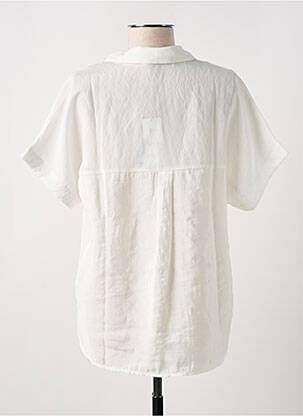 Blouse légère et transparente manches courtes beige BETTY BARCLAY femme