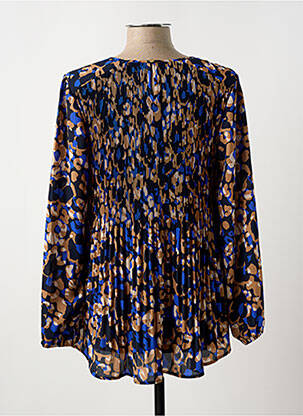 Blouse fermeture boutonnée au dos manches longues bleu BETTY BARCLAY femme