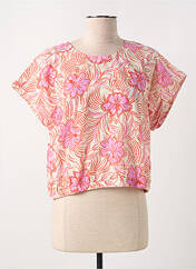 Blouse rose KANOPE pour femme seconde vue