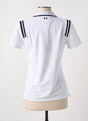 Polo blanc DELAHAYE pour femme seconde vue