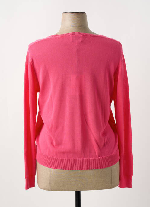 Gilet manches longues stretch rose LEO & UGO femme