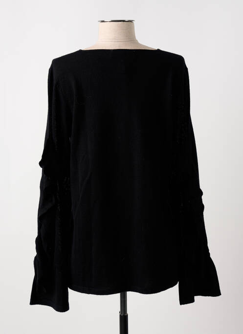 Pull tunique noir TEOH & LEA pour femme