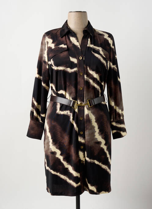 Robe mi-longue noir K-DESIGN pour femme