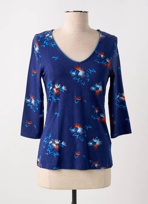 T-shirt bleu LA FIANCEE DU MEKONG pour femme