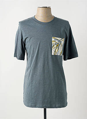 T-shirt coupe droite manches courtes gris JACK & JONES garcon