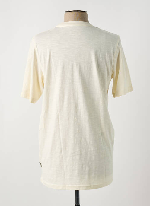 T-shirt beige JACK & JONES pour garçon