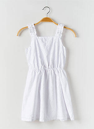 Robe mi-longue sans manche sans manche blanc NAME IT fille