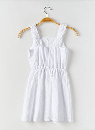 Robe mi-longue sans manche sans manche blanc NAME IT fille