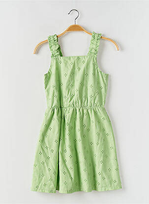 Robe mi-longue sans manche sans manche vert NAME IT fille