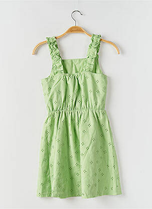 Robe mi-longue sans manche sans manche vert NAME IT fille