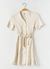 Robe courte beige ONLY pour fille seconde vue