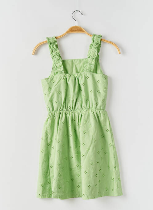 Robe mi-longue vert NAME IT pour fille