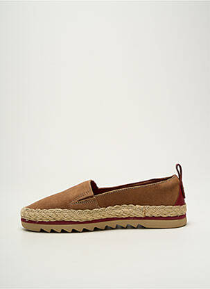 Espadrilles bout rond talon plat jusqu'à 3cm marron TIMBERLAND femme