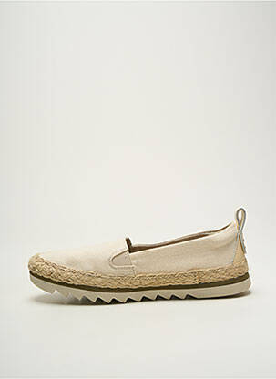 Espadrilles bout rond talon plat jusqu'à 3cm beige TIMBERLAND femme