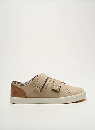 Baskets semelle amovible bout rond beige TIMBERLAND garçon
