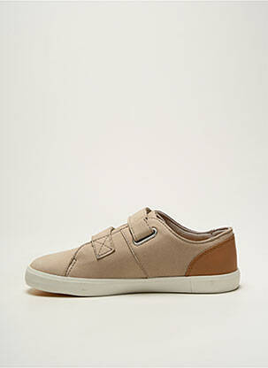 Baskets semelle amovible bout rond beige TIMBERLAND garçon