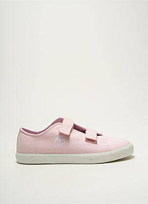 Baskets semelle amovible bout rond rose TIMBERLAND fille