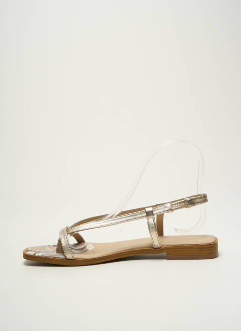 Sandales/Nu pieds or REQINS pour femme