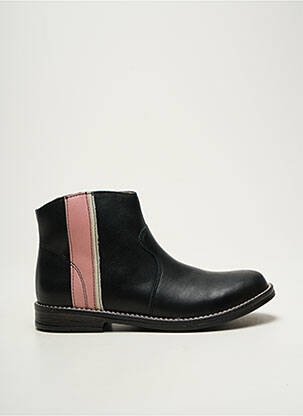 Bottines/boots voute plantaire talon bas noir BABYBOTTE fille