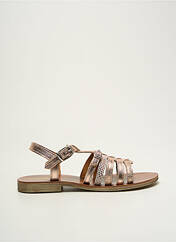 Sandales/Nu pieds rose GBB pour fille seconde vue