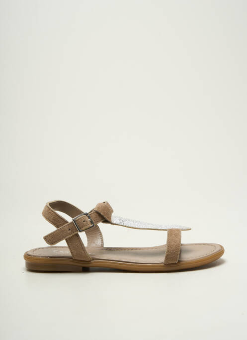 Sandales/Nu pieds argent REQINS pour fille