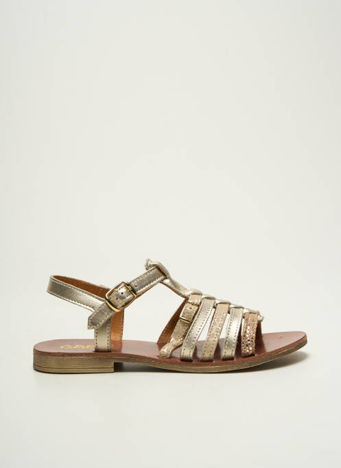 Sandales/Nu pieds or GBB pour fille