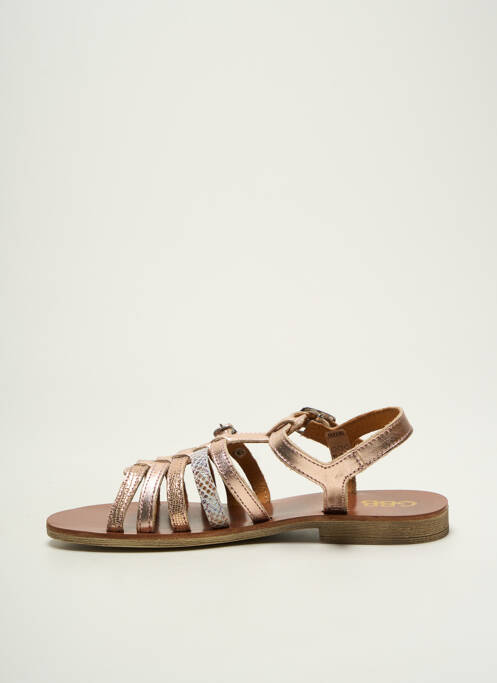 Sandales/Nu pieds rose GBB pour fille