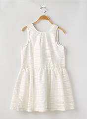 Robe mi-longue blanc JEAN BOURGET pour fille seconde vue
