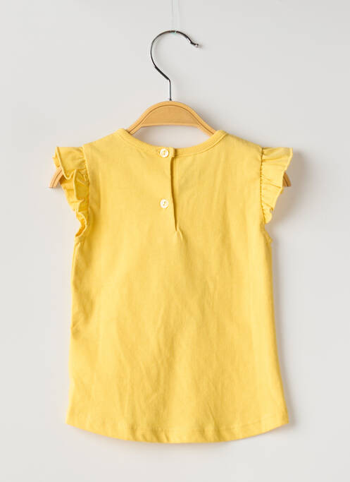 T-shirt jaune ABSORBA pour fille