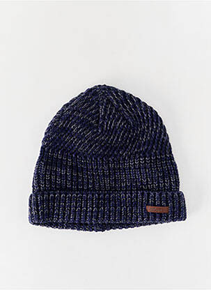 Bonnet maille grosse maille bleu BARTS garçon