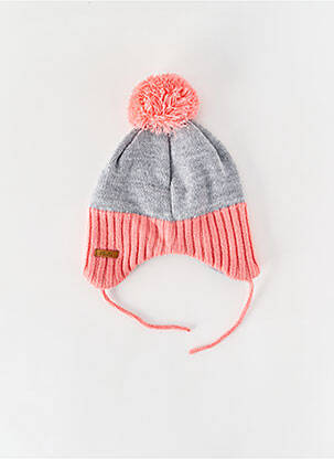 Bonnet imprimé fantaisie rose BARTS fille