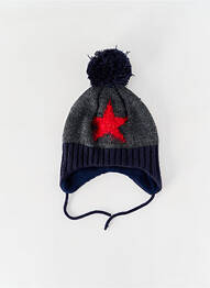 Bonnet imprimé fantaisie bleu BARTS garcon