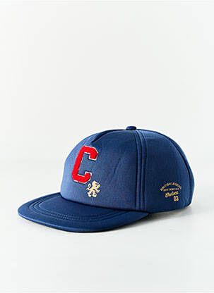 Casquette sérigraphie bleu 3 POMMES garcon