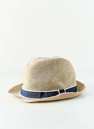 Chapeau beige 3 POMMES enfant