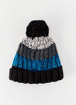 Bonnet maille grosse maille bleu BARTS garçon