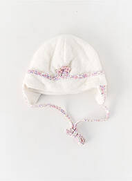 Bonnet fermeture liens à nouer blanc DOLLI VON DÖLL fille