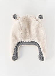 Bonnet doublure beige BARTS garcon