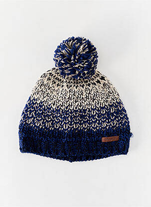 Bonnet maille grosse maille bleu BARTS garçon