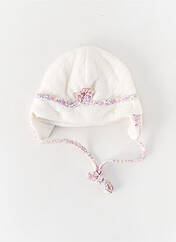 Bonnet blanc DOLLI VON DÖLL pour fille seconde vue