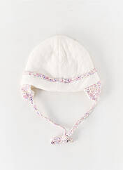 Bonnet blanc DOLLI VON DÖLL pour fille seconde vue