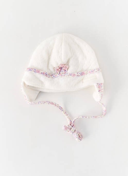 Bonnet blanc DOLLI VON DÖLL pour fille
