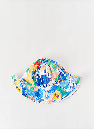 Chapeau tissage popeline bleu ABSORBA fille