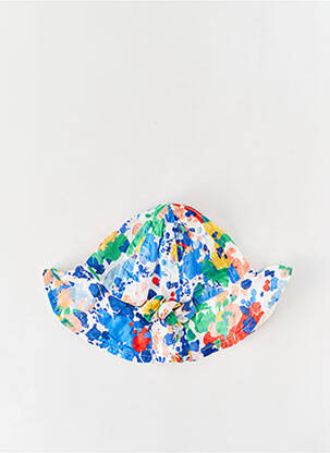 Chapeau tissage popeline bleu ABSORBA fille